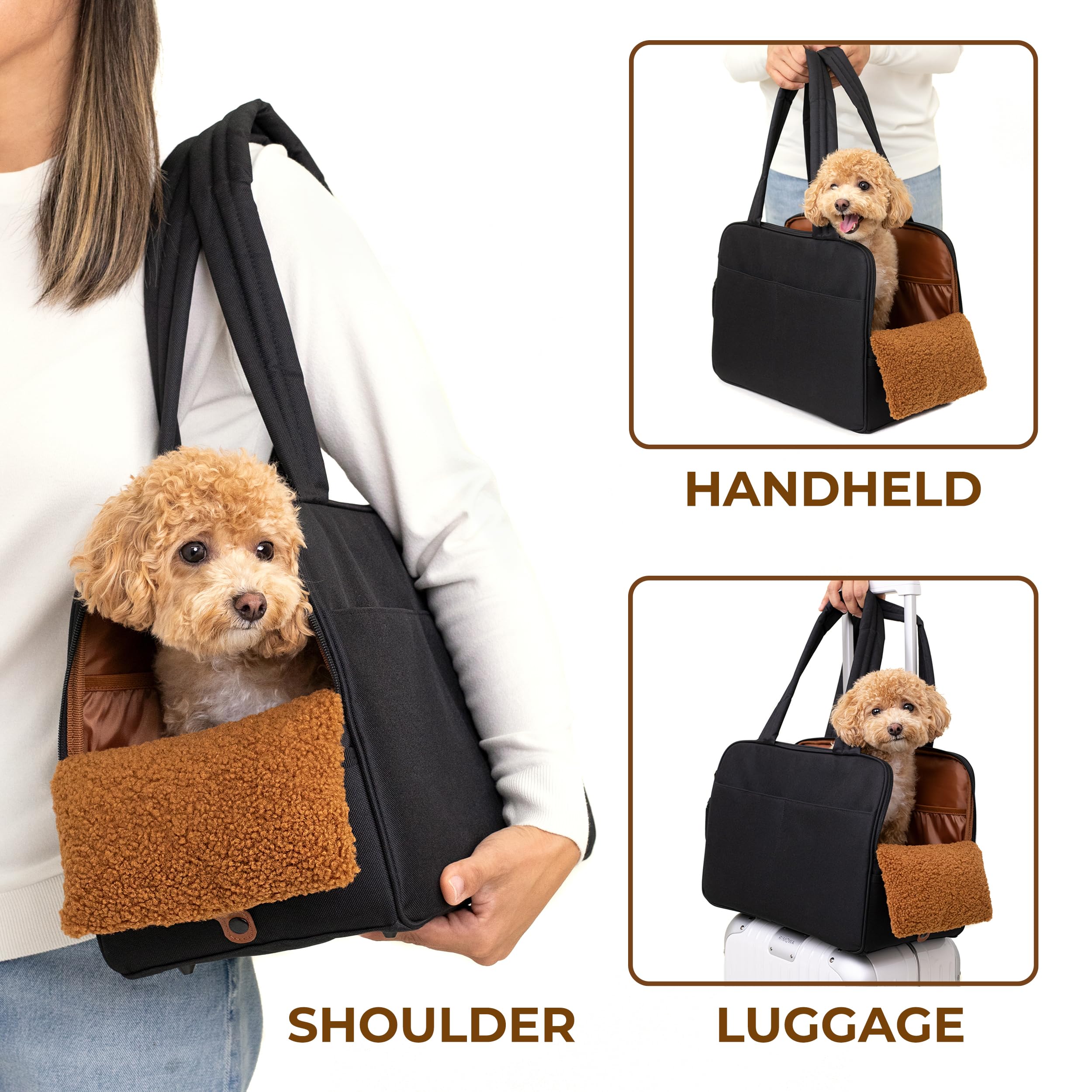 wagfur sac petite-chien polyester durable résistant à l'usure