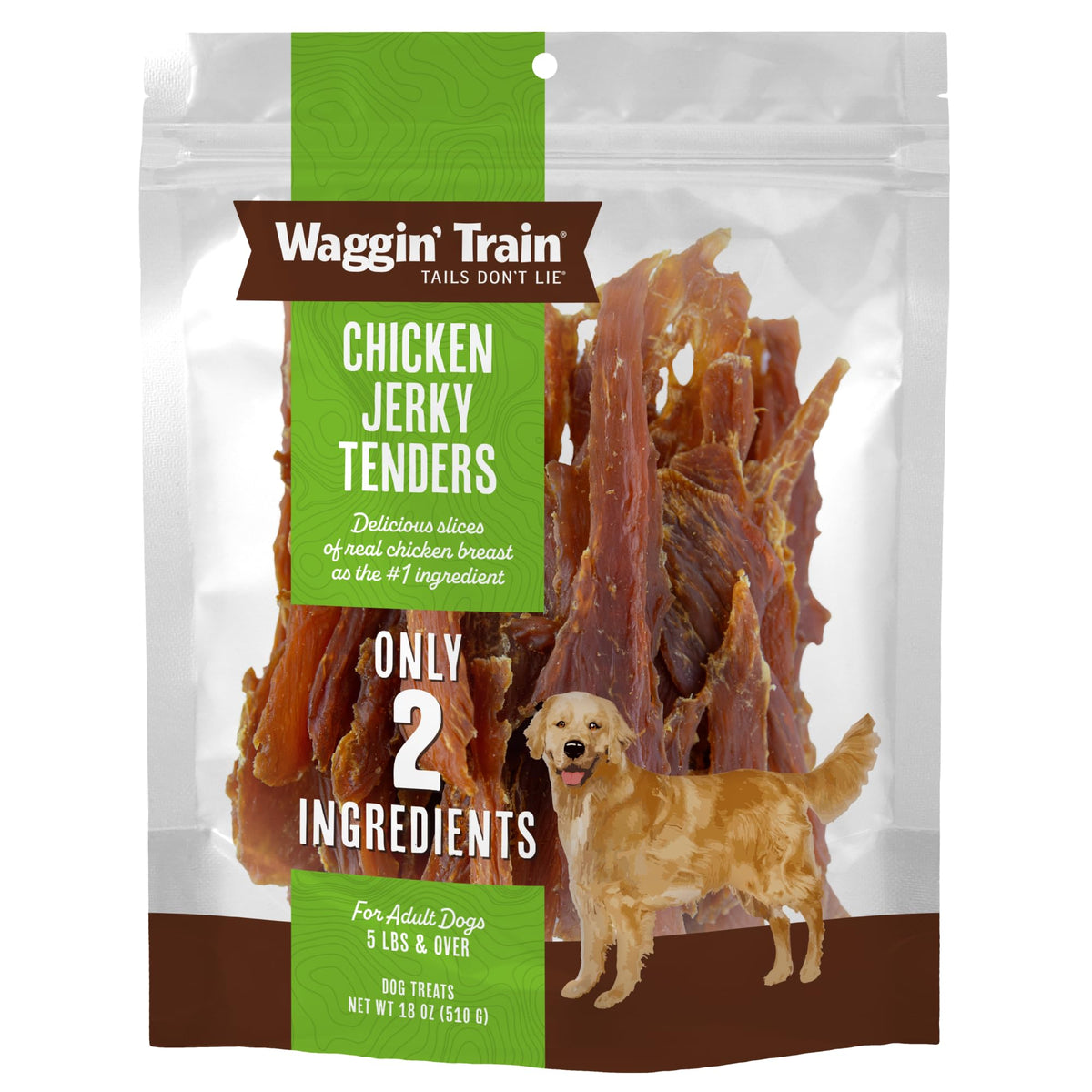 Waggin' Train – tendres poulet, friandise riche en protéines pour chien