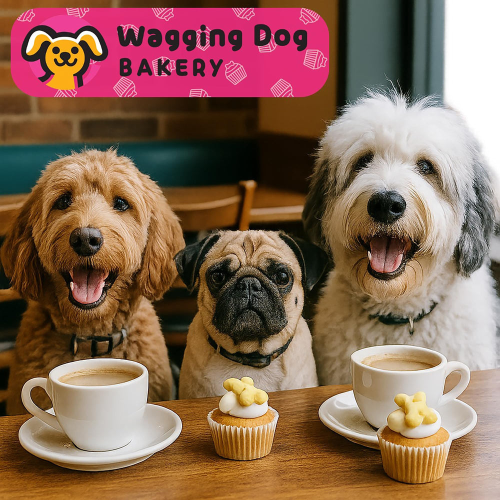 Puppin Mini Cupcake Wagging Dog Bakery: gâterie au format miniature, idéale pour petites et grandes races.