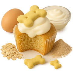 Puppin Mini Cupcake Wagging Dog Bakery: forme muffins mini, goût attrayant pour chiens de toutes tailles.