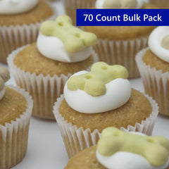 Puppin Mini Cupcake Wagging Dog Bakery: texture douce, portion adaptée, parfait pour récompense.