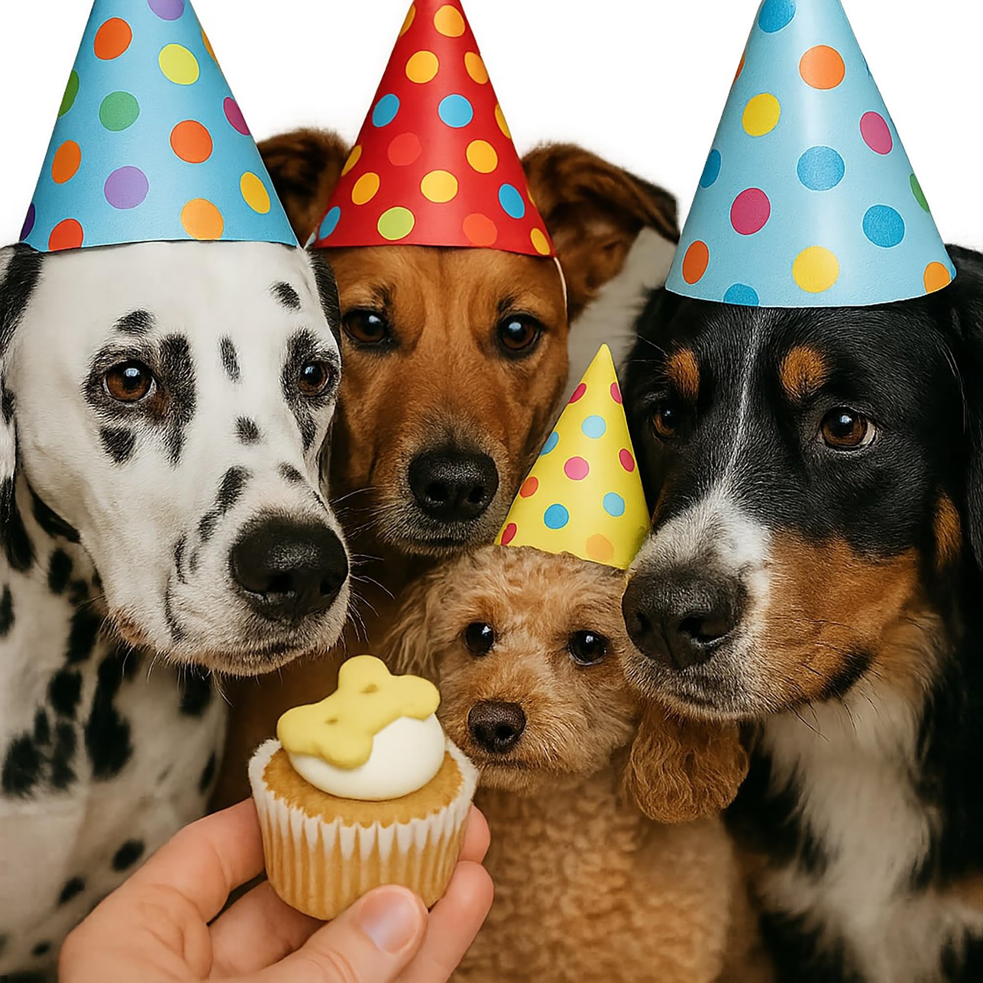 Récompense quotidienne Puppin Mini Cupcake Wagging Dog Bakery, facile à partager.