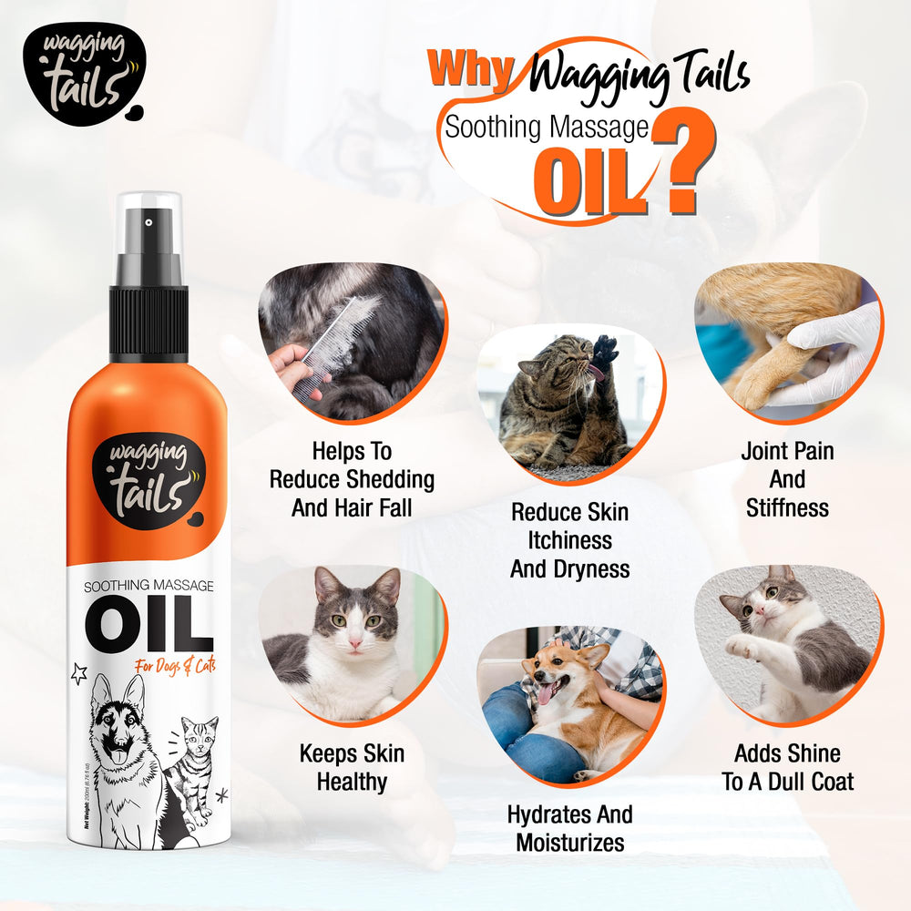 Wagging Tails convient aux chiens et chats âgés de 8 semaines et plus.