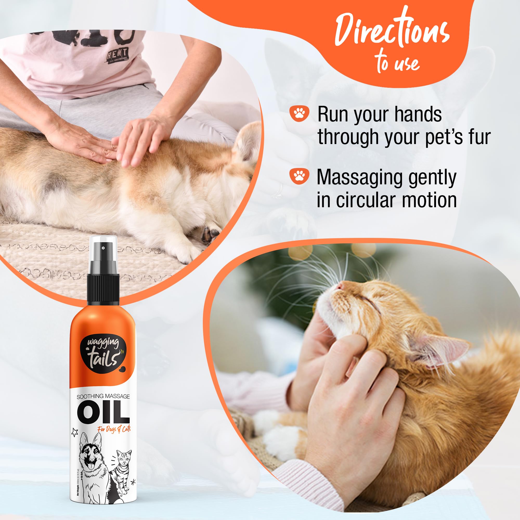 Wagging Tails vise une hydratation profonde de la peau, même en cas de sécheresse.
