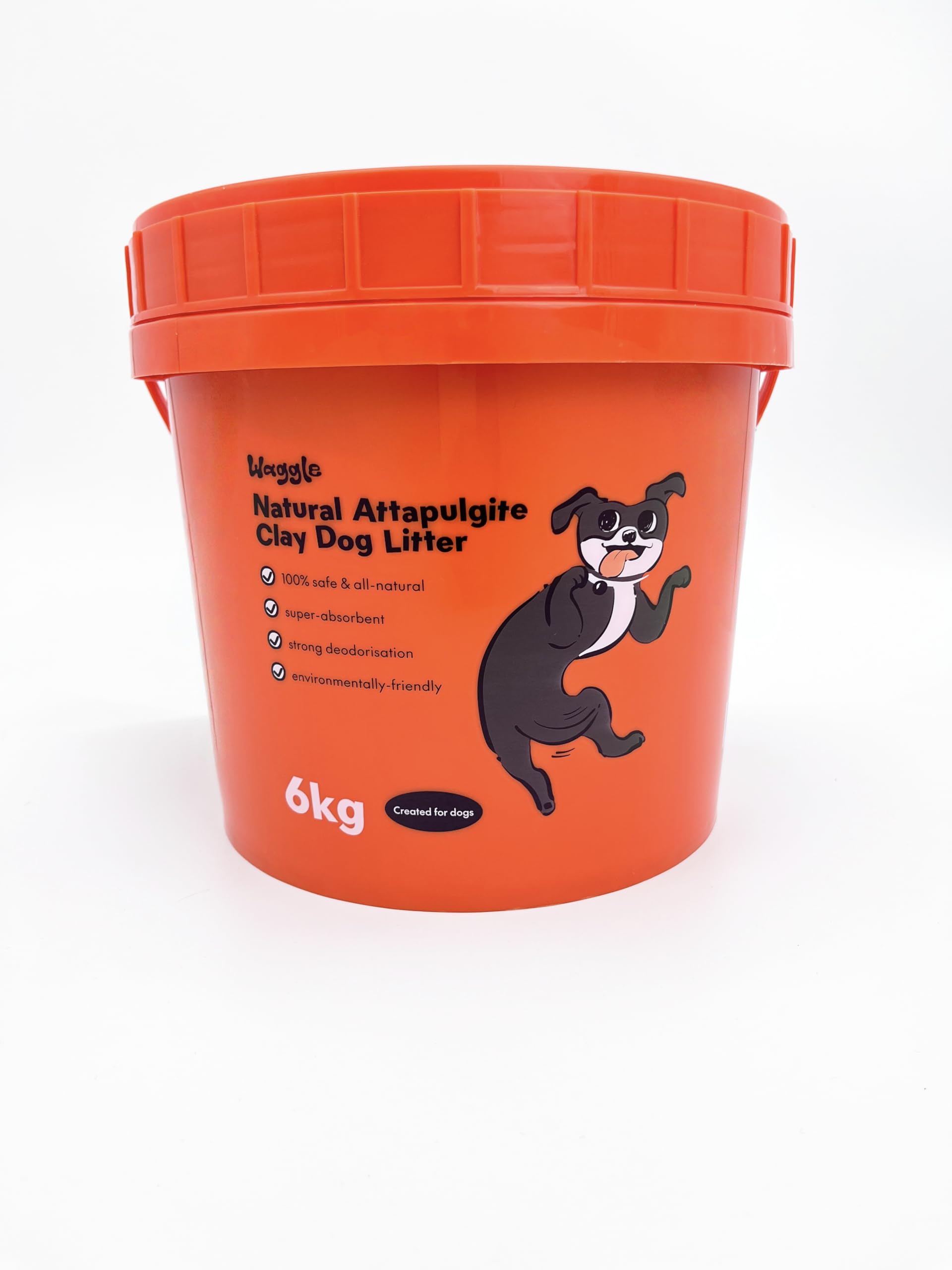 Waggle Poudre atapulgite naturelle absorbe et neutralise les odeurs.
