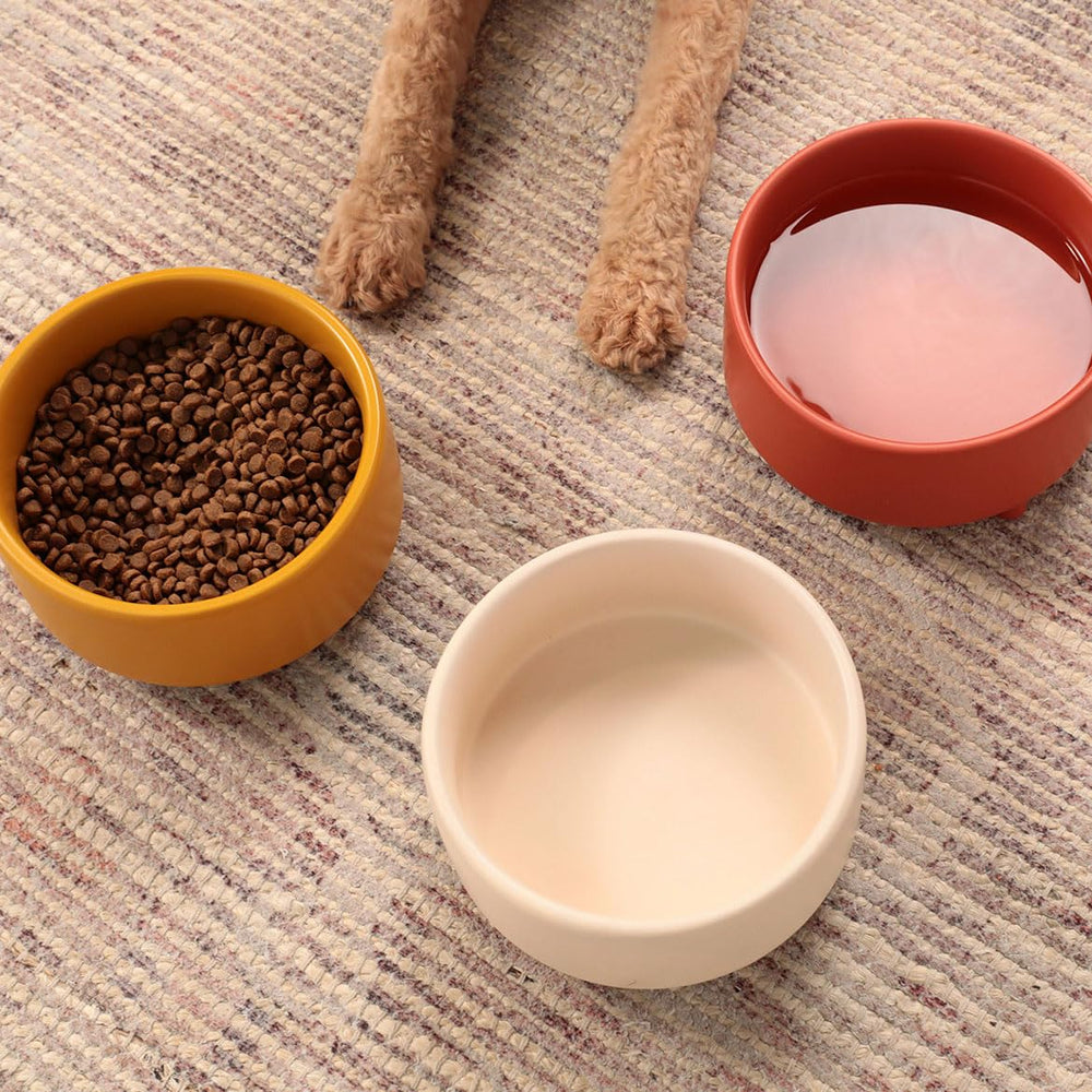 Bol Waggo Uplift chien grand en céramique, base lourde anti-renversement