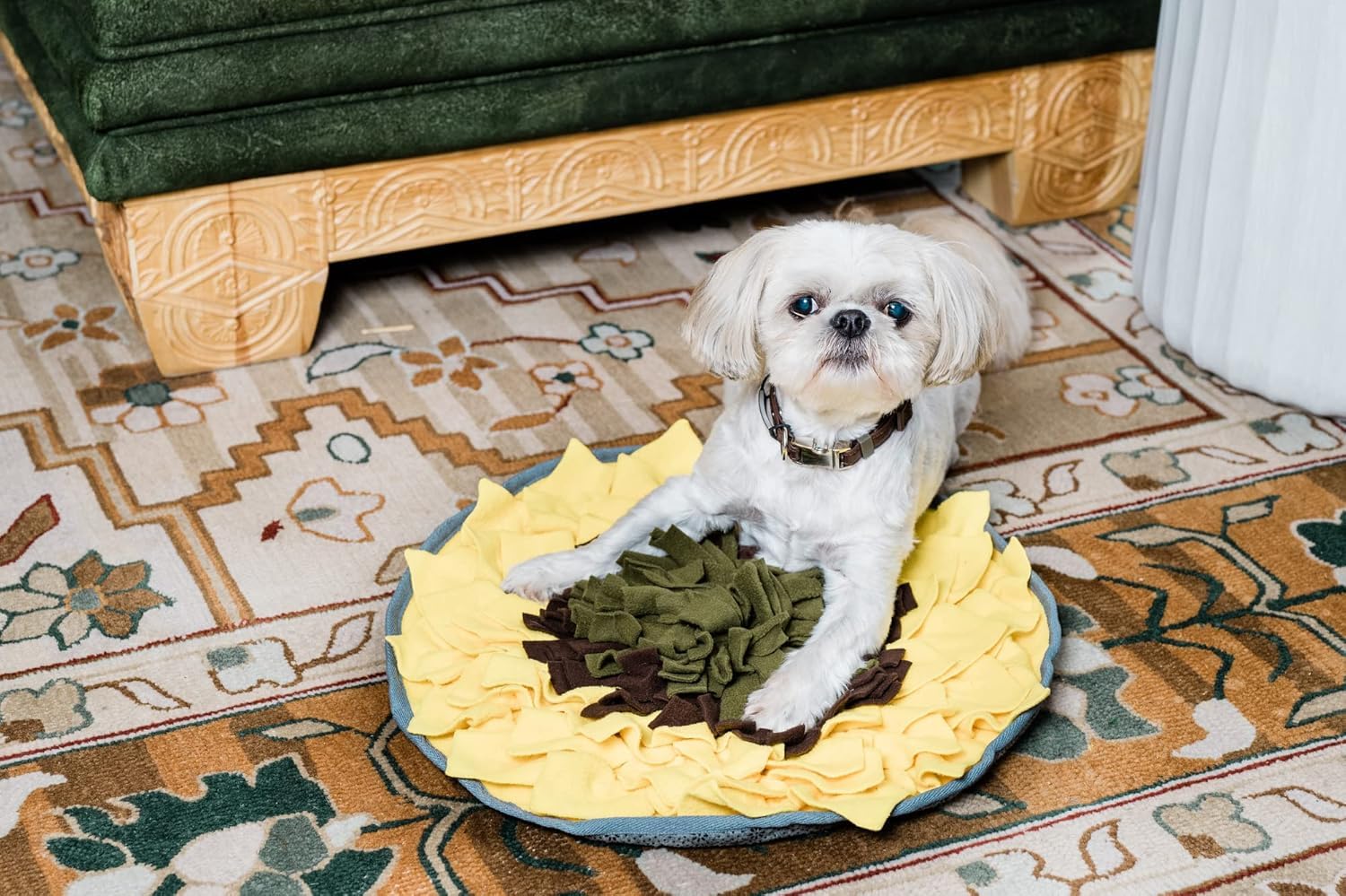 Wagorific Snuffle Mat lavage machine: nettoyage facile après les sessions de jeu.