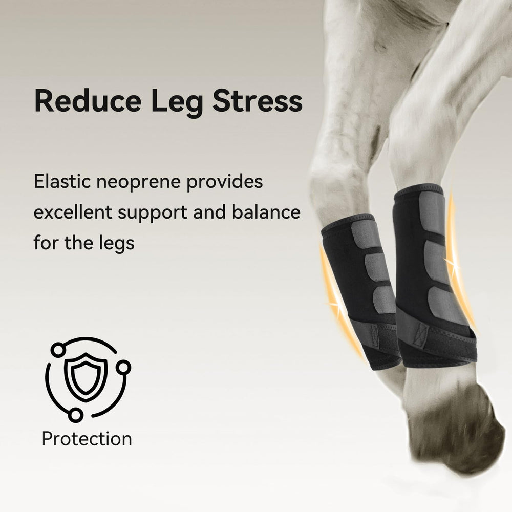 Bottes cheval ajustables Wagrvuy assurant un maintien sûr sans glisser.