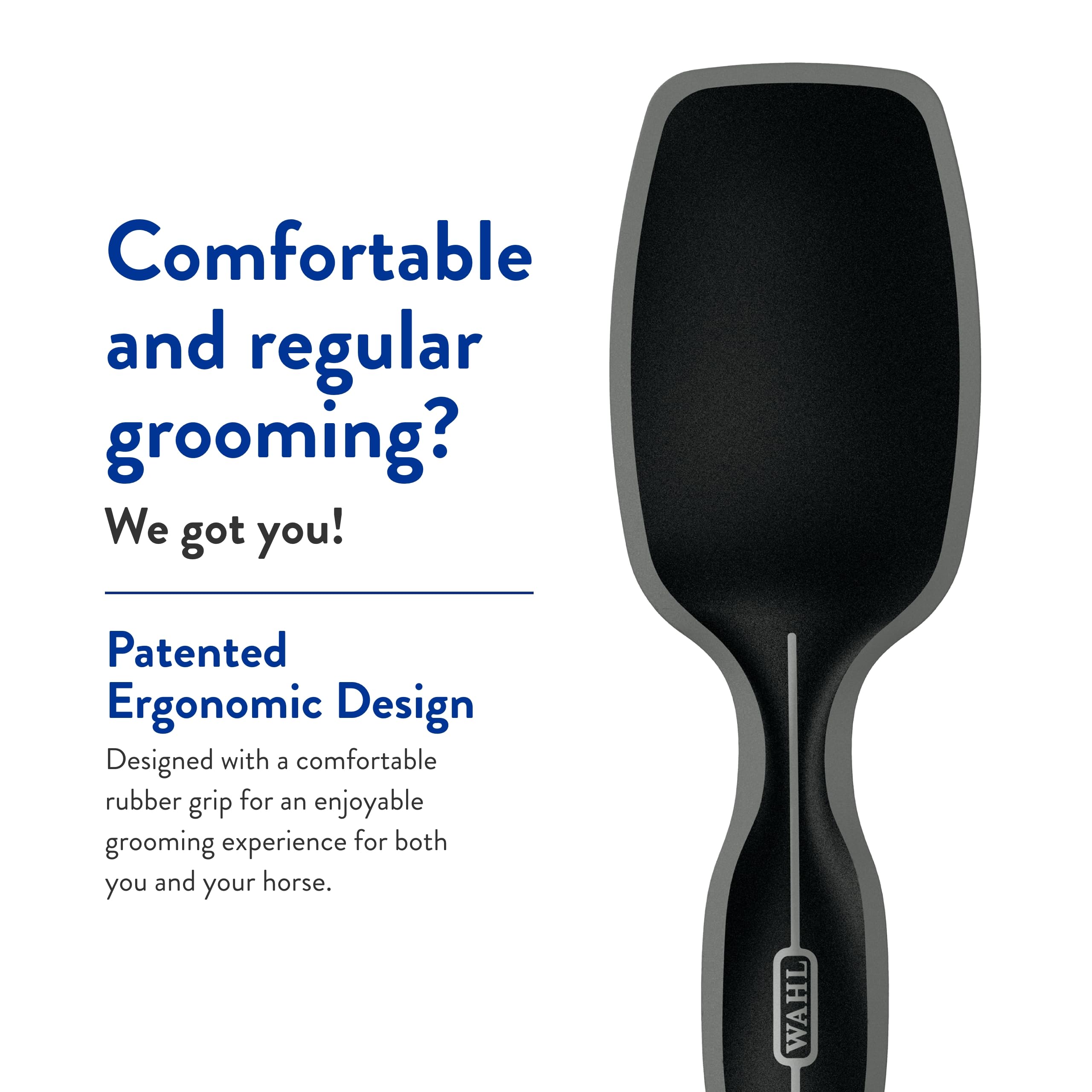 Design ergonomique Wahl facilite la prise en main et le brossage.