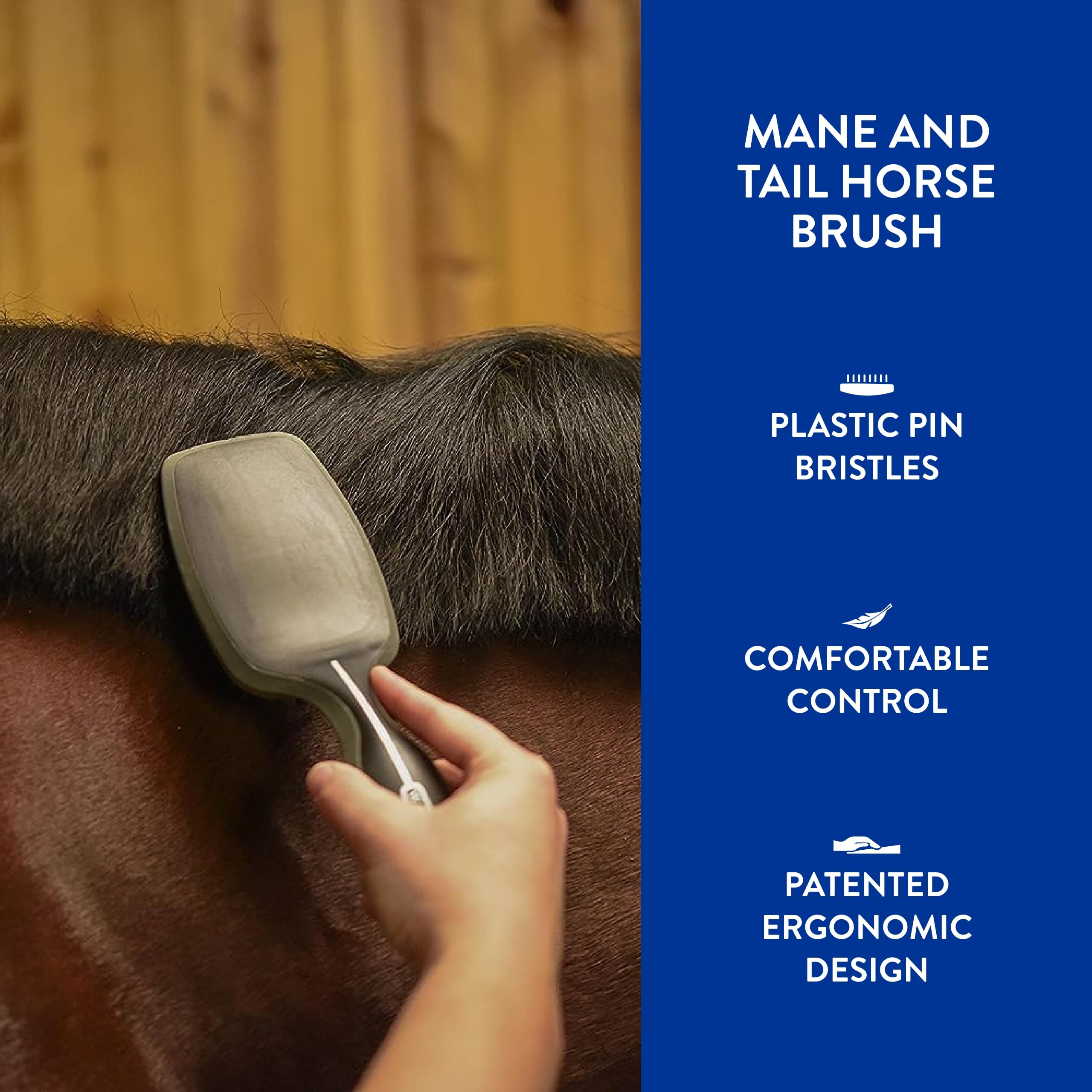 Wahl brosse nettoie et lisse le poil pour une apparence soignée.
