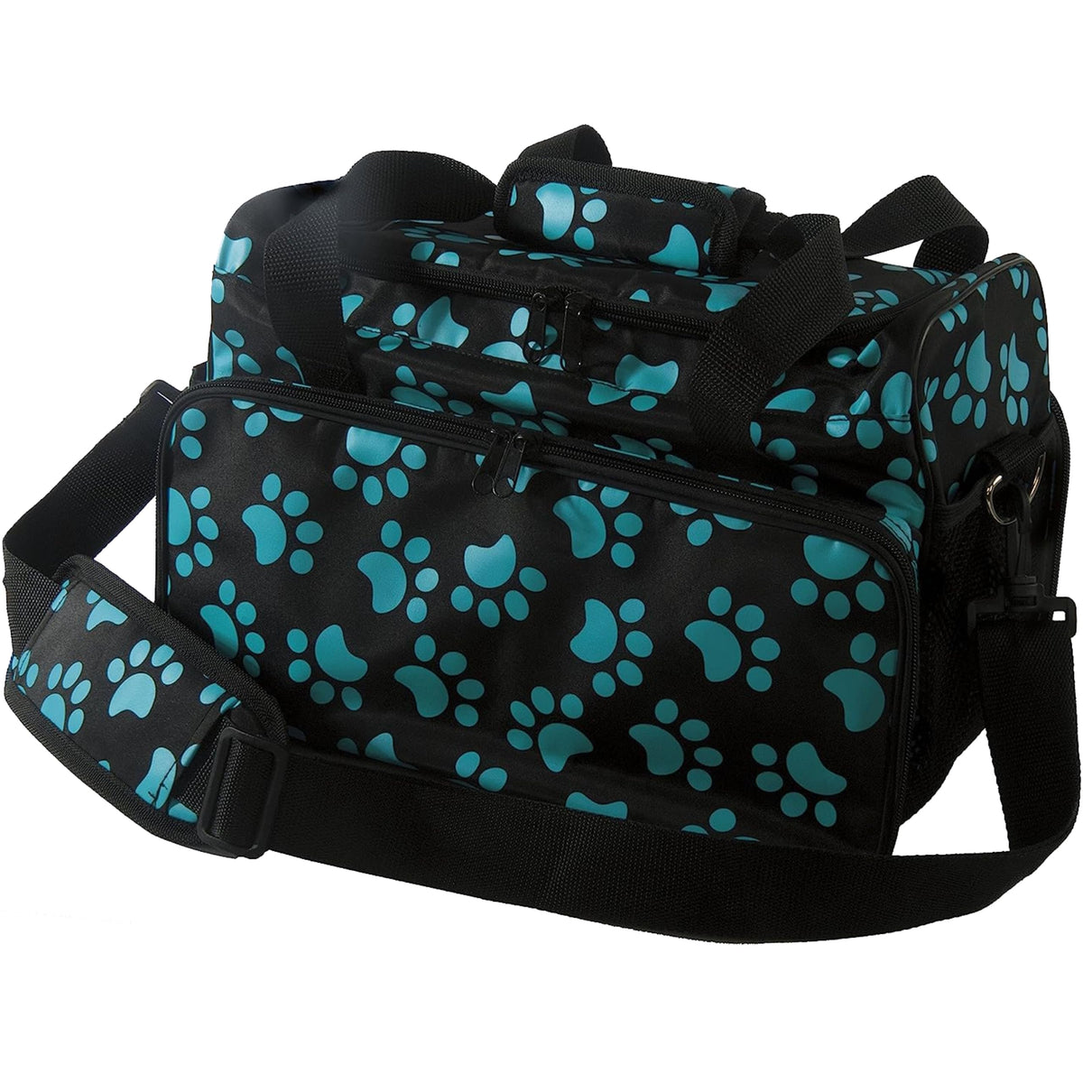sac de voyage WAHL pour animaux patte turquoise, rangement pratique pour outils de toilettage