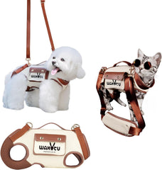 Harnais Wakytu pour chien, vue avant pour confort et levage en balade
