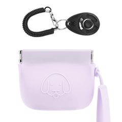 Pochette WALLFID en silicone pour friandises chiens, pratique pendant les promenades.