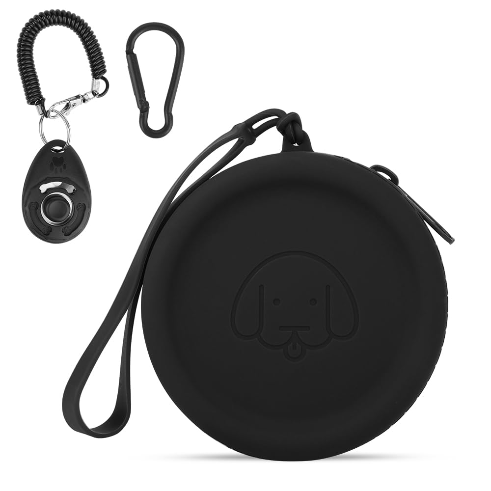 WallFID sac-friandises silicone compact, pratique pour récompenser votre chien lors des balades