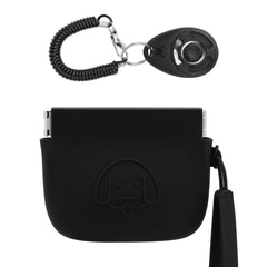 Sac WALLFID en silicone pour friandises, fermeture automatique pratique lors des promenades.