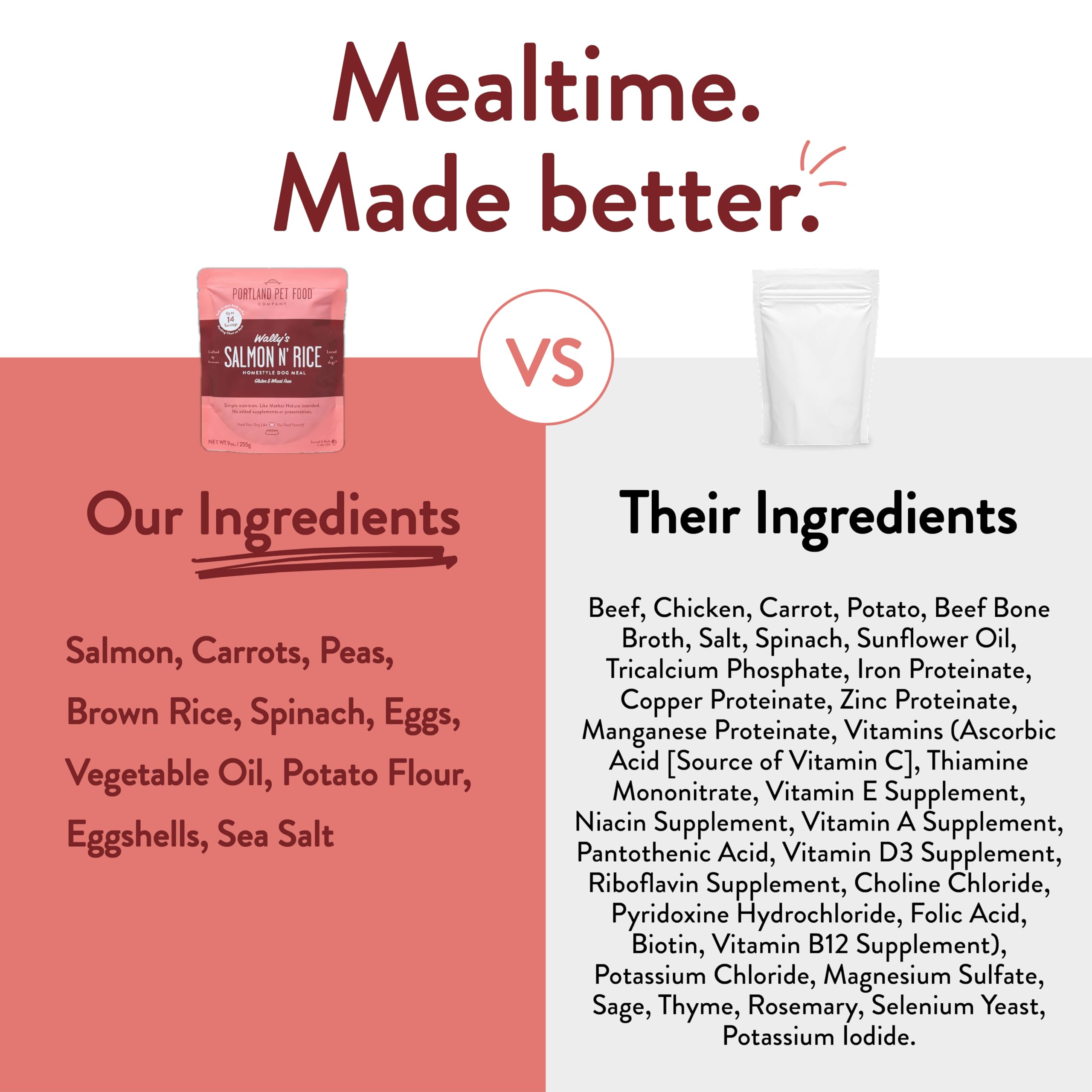 Fabriqué aux États‑Unis avec des ingrédients de qualité.