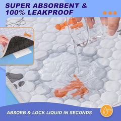 Fond antidérapant WanpeeGoo pour sol en sécurité.