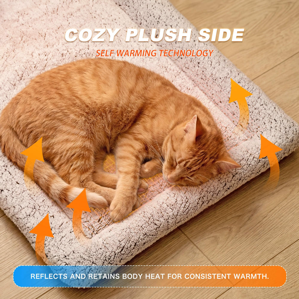 WanpeeGoo Tapis face chaude, couche thermique pour chaleur légère.