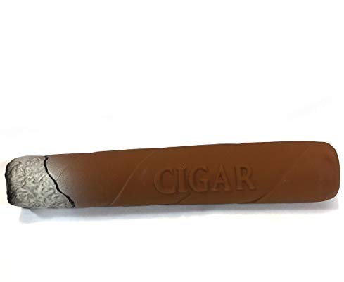 Jouet WantChew Cigar en latex avec sifflement pour petits chiens.