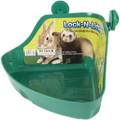Pan Lock-N-Litter Ware Manufacturing : entrée basse et dos élevé pour un accès facile.
