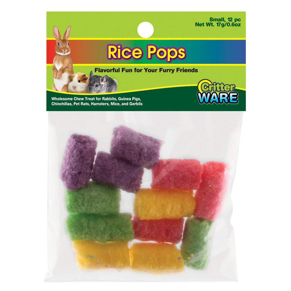 Petit format Rice Pops, facile à manipuler à la main.