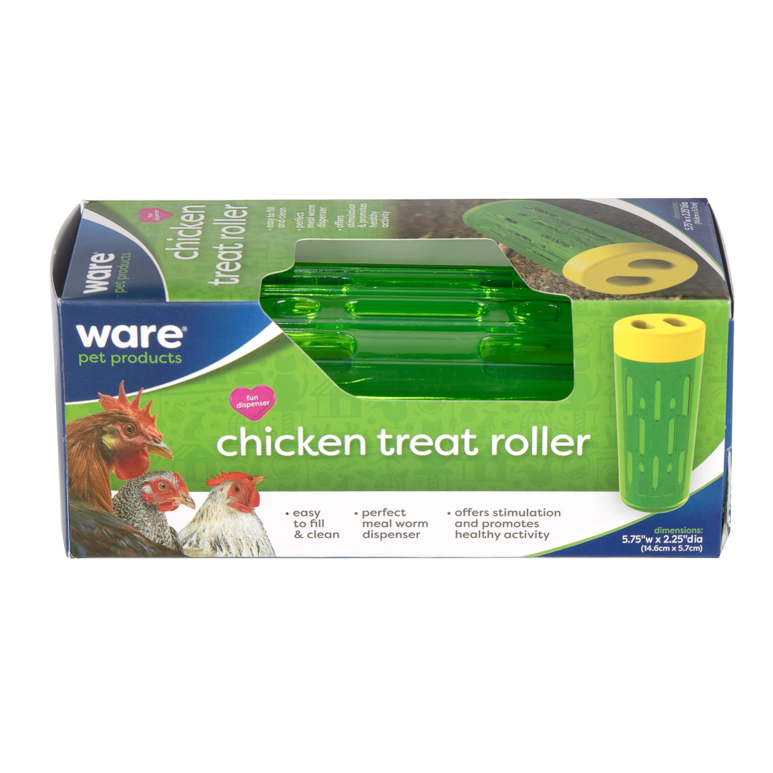 Rouleau-remplissage-poulets Ware Manufacturing remplissage rapide et pratique.