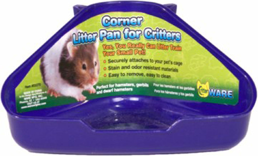 Ware Mfg. Inc. Panier d’angle pour petits animaux, pratique et compact pour litière