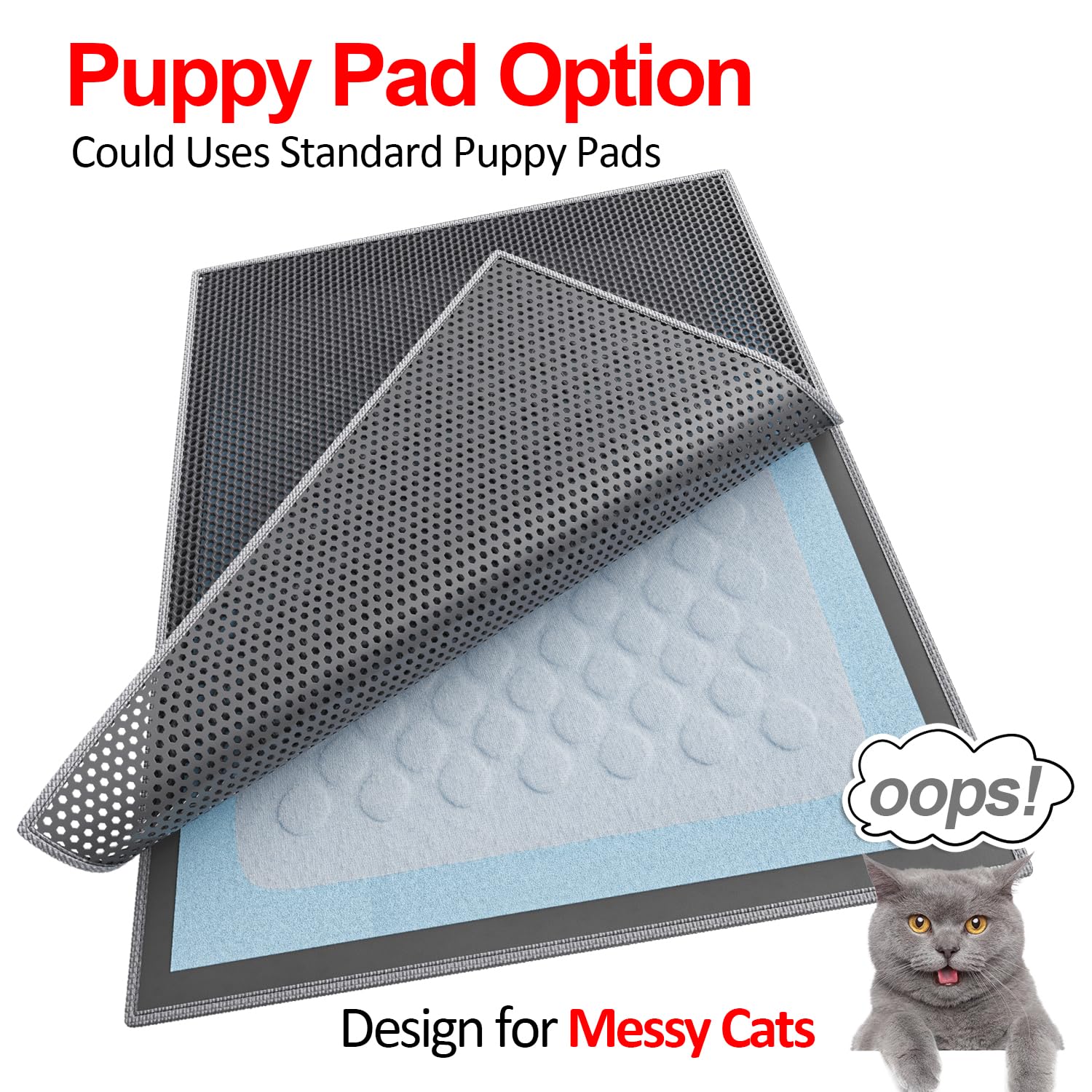 Fond impermeable Waretary protege le sol des liquides.