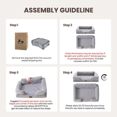 Warmrest mousse nid-d-abeille 25D offre un soutien articulaire durable.