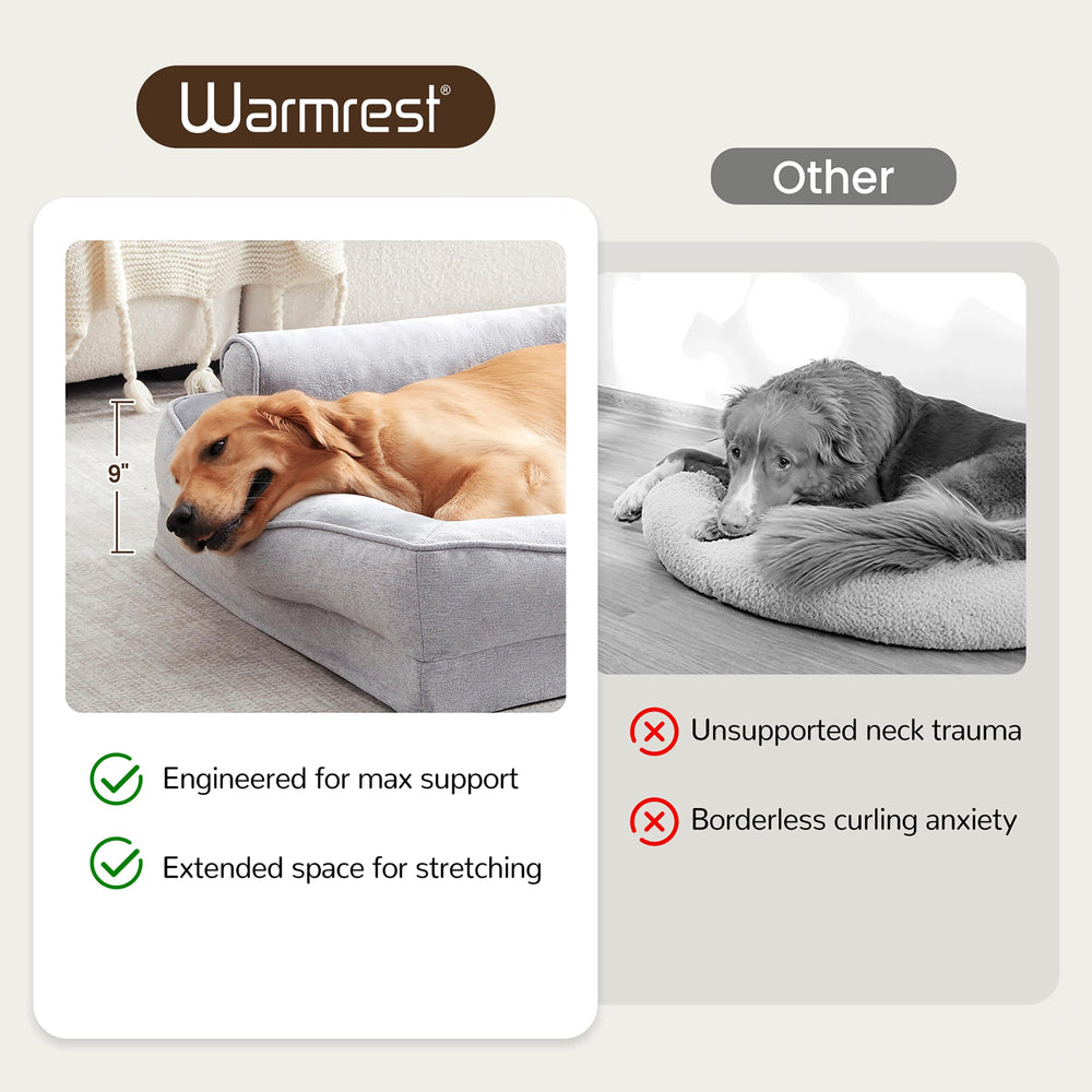 Warmrest taille XL 42 pouces adaptée aux grands chiens.