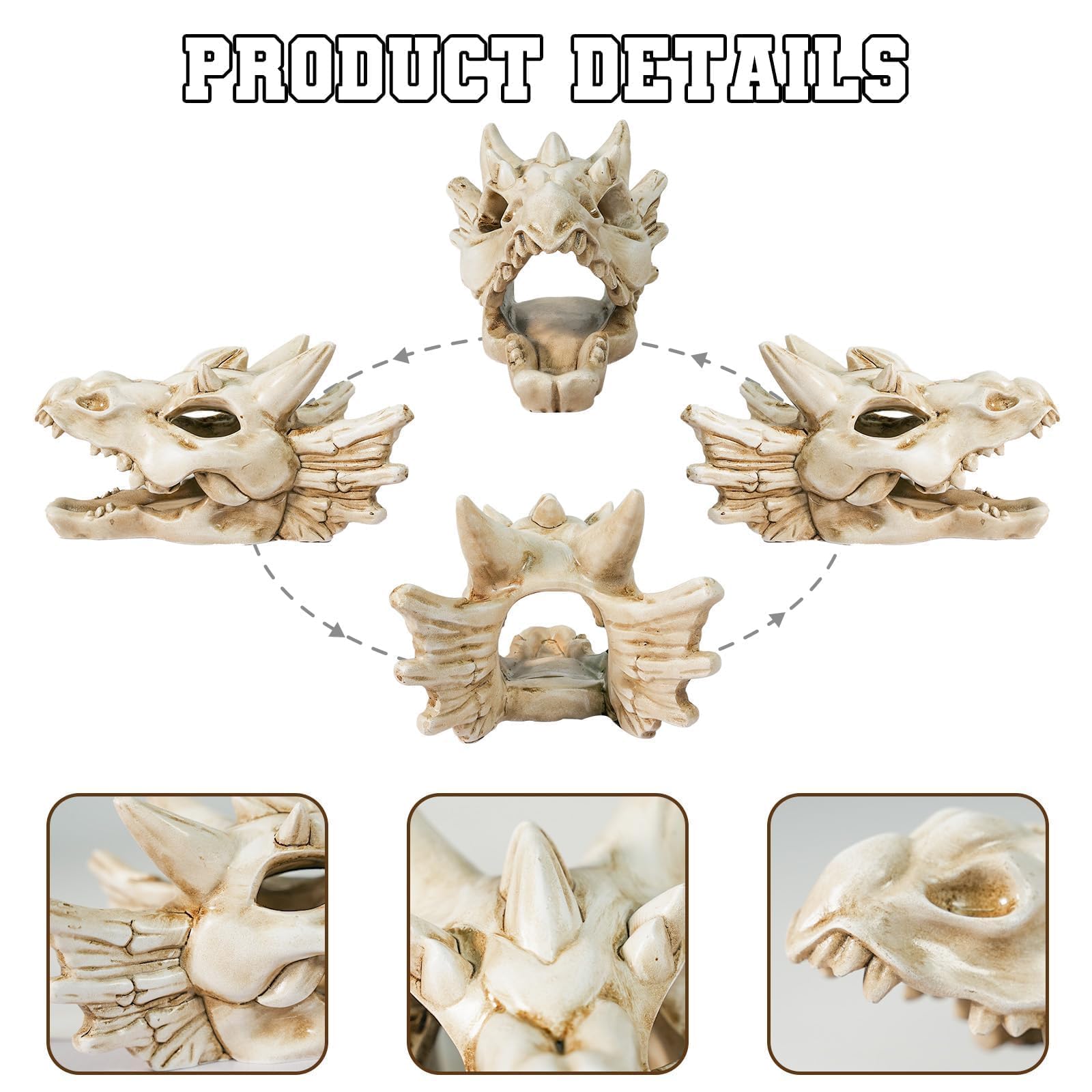 Warmtree crane-de-dinosaure-miniature : petit inspirant pour terrarium et coin collection.