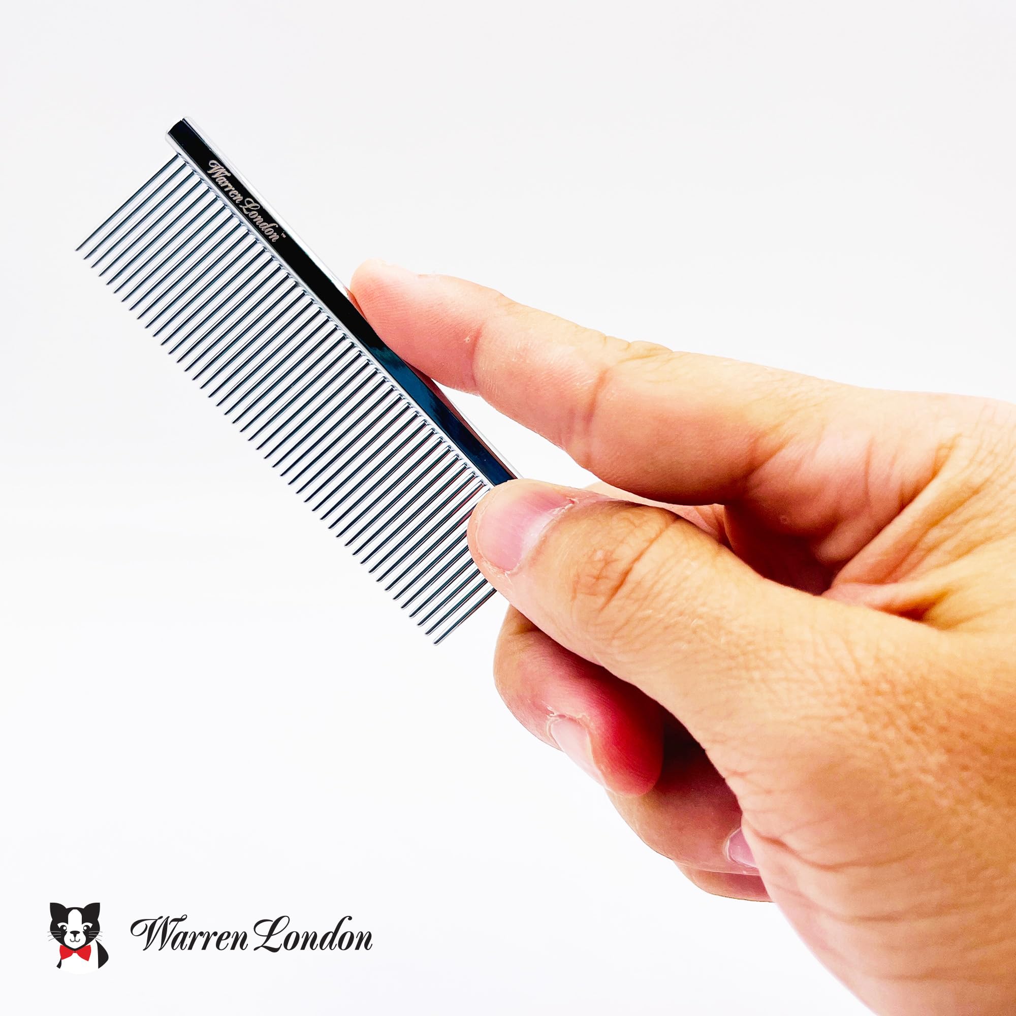 Warren London bords arrondis prevenant l irritation lors du toilettage.