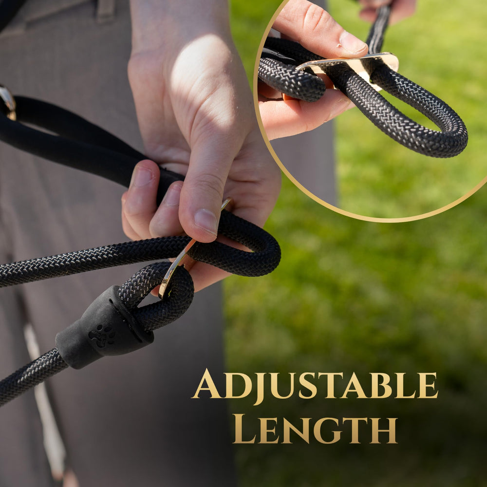 Wasatch Pup Calm Command, poignée ergonomique rembourrée pour un confort durable.