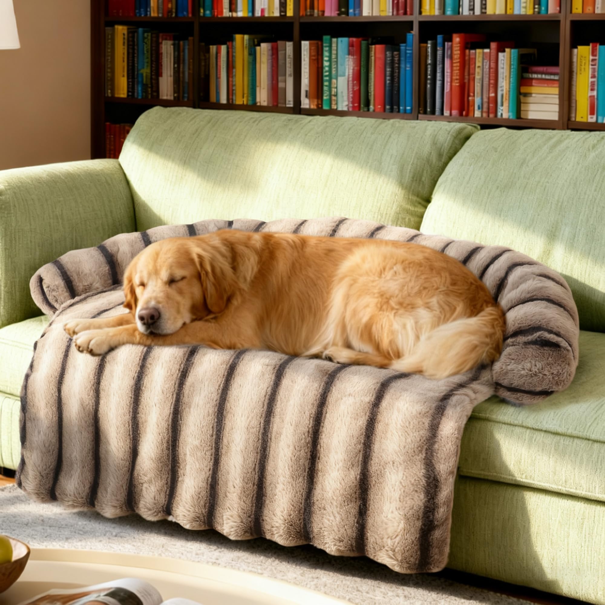 Canapé pour chien WATANIYA PET grand format 45x37 pouces, confort doux pour le chien