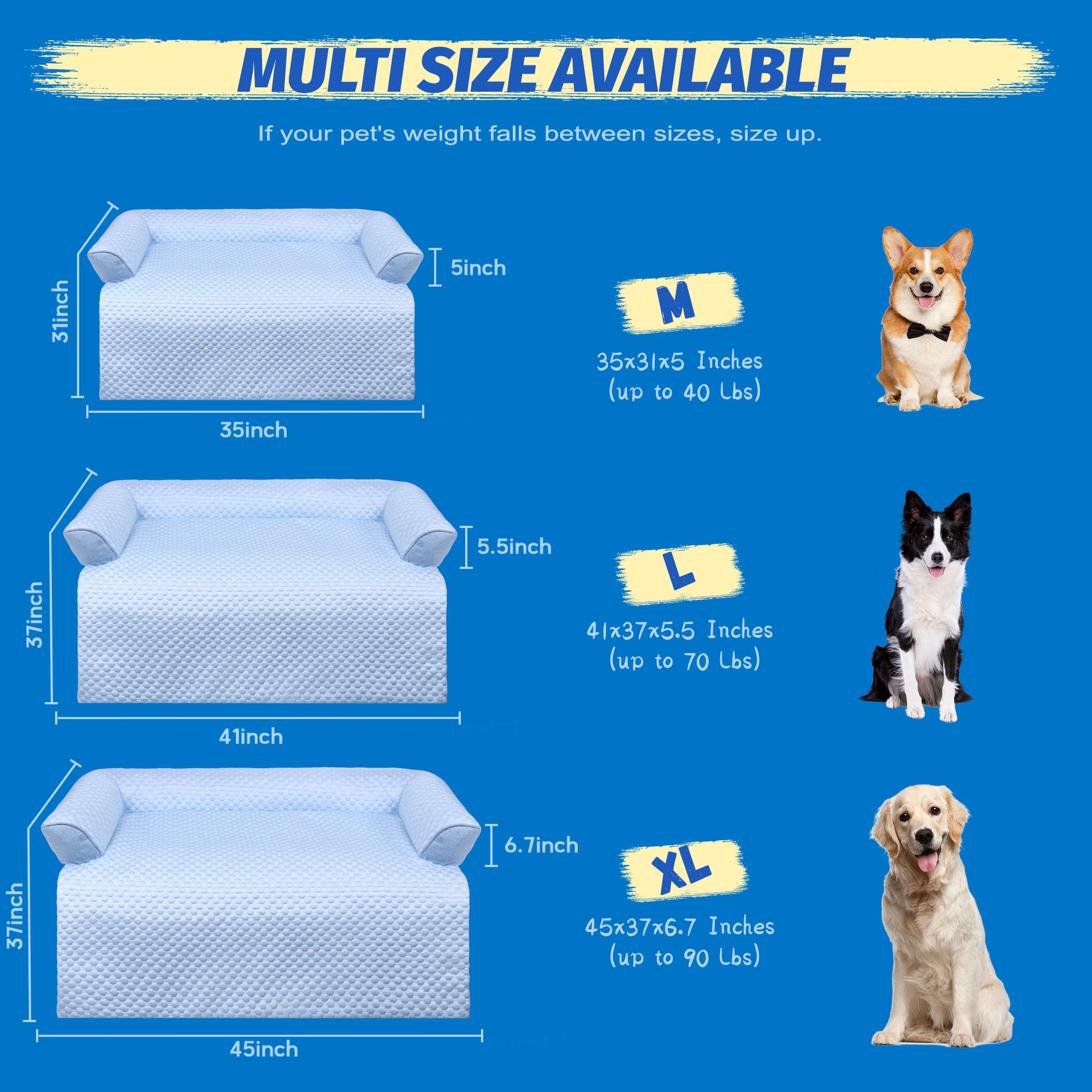 Housse Wataniya Pet amovible lavable en machine pour entretien simple