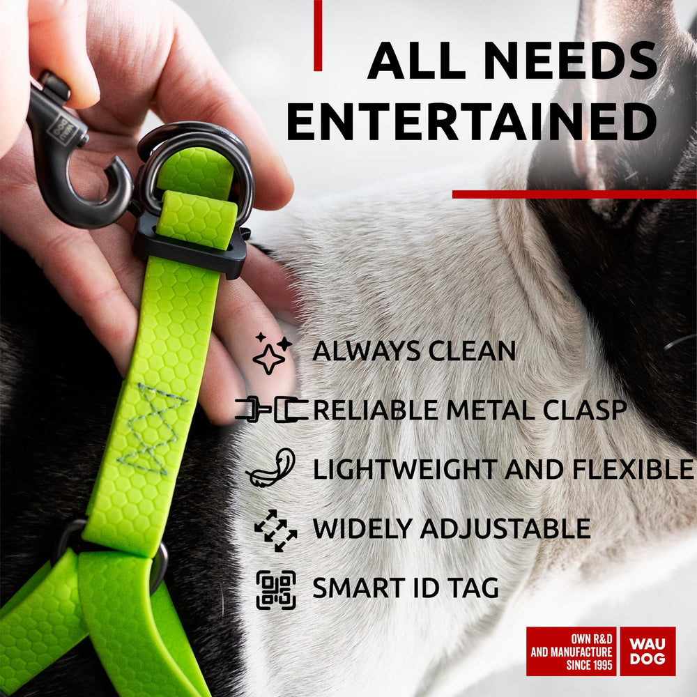 WAUDOG étiquette QR pratique facilite l identification lors des sorties.