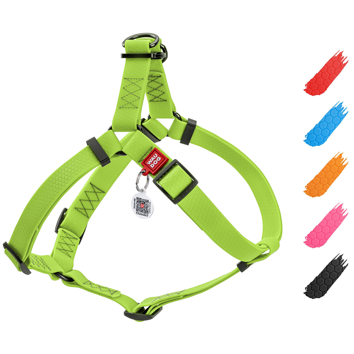 Harnais WAUDOG étanche ajustable – grande taille en action