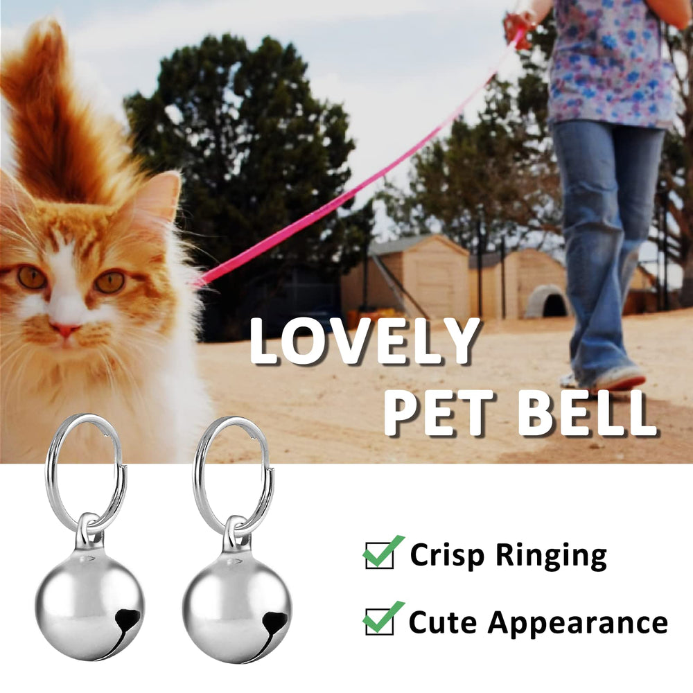 Attache facile au collier D-ring, compatible avec la plupart des petits et moyens animaux