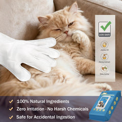 Lingettes WBLITUF pour chats et pelage, nettoyage ciblé et doux.