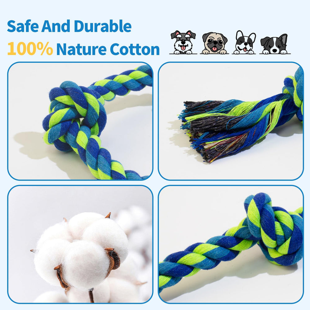 Corde WDZZHOT pour chien, coton naturel, douceur et durabilité