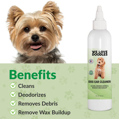 We Love Doodles lavage-oreilles-quotidien-chien, routine simple pour oreilles propres.
