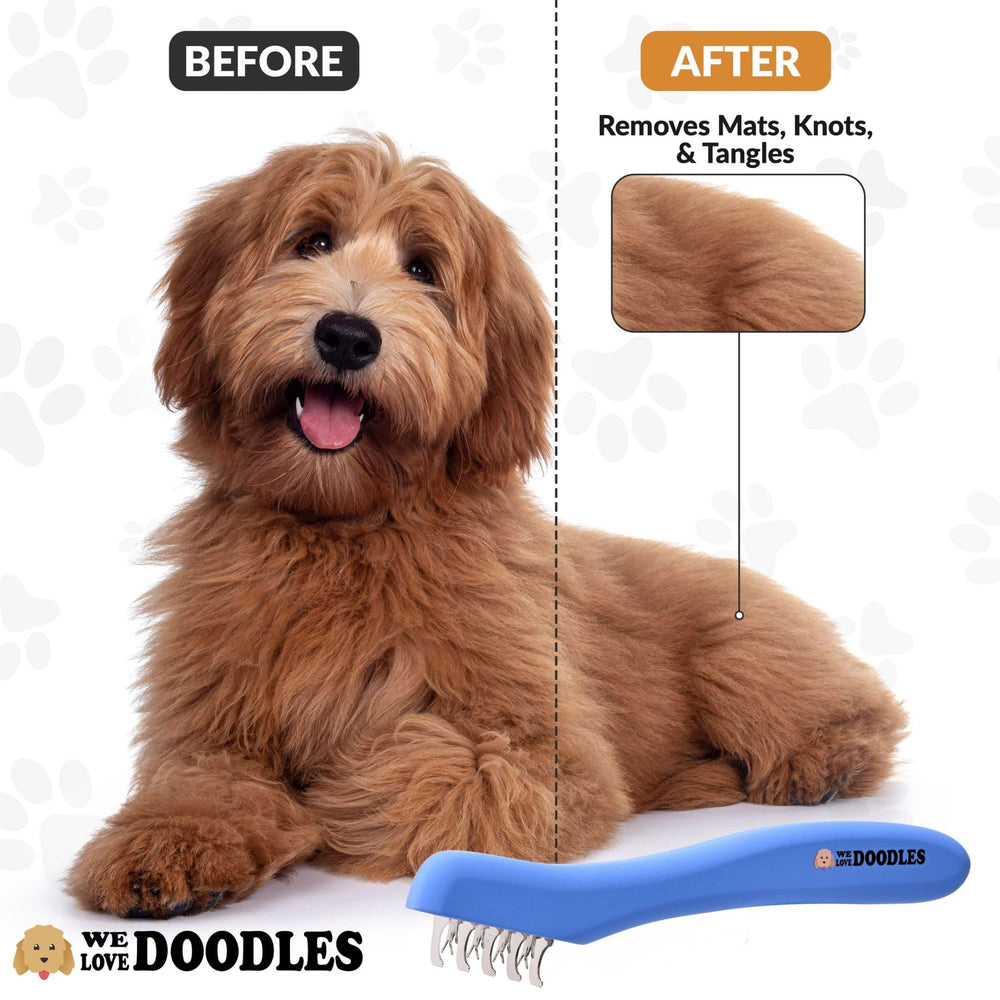 We Love Doodles poignee ergonomique en bois offrant une prise stable durant le brossage.