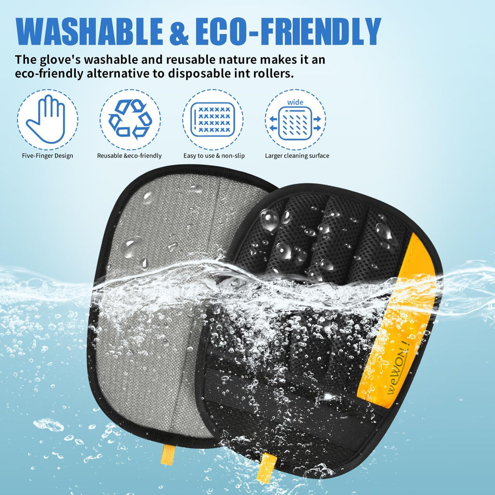 Gant We WON! poil brosse multi-surfaces – idéal pour maison et voiture.