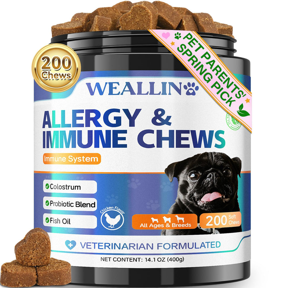 WEALLIN friandises pour chien, emballage attrayant et pratique.