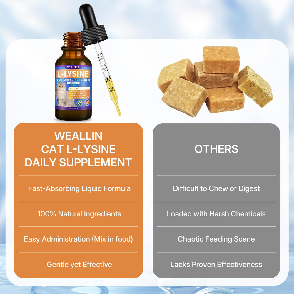 WEALLIN L-lysine: dosage progressif pour une routine confortable.