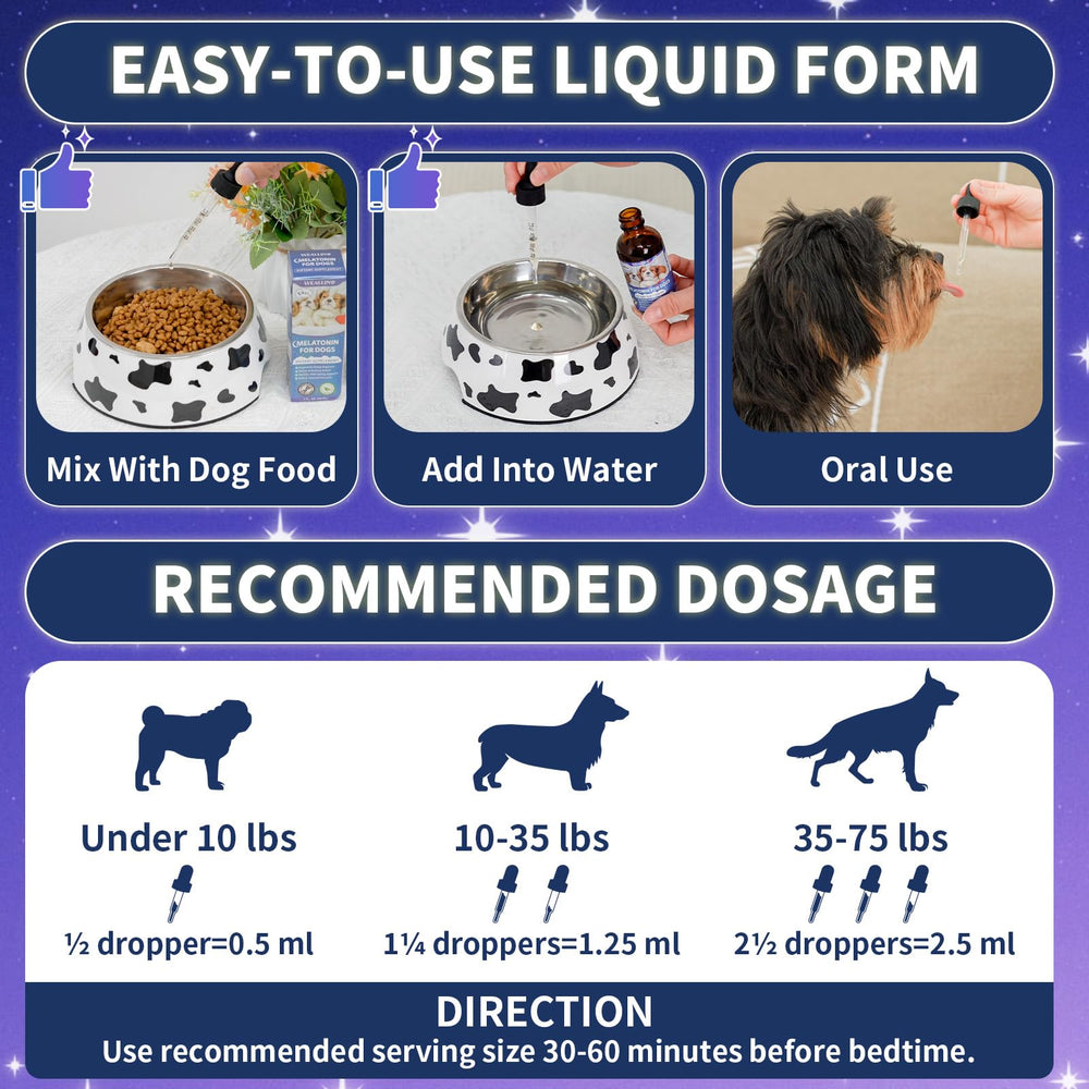 WEALLIN Mélatonine pour chien - emballage clair et informations produit