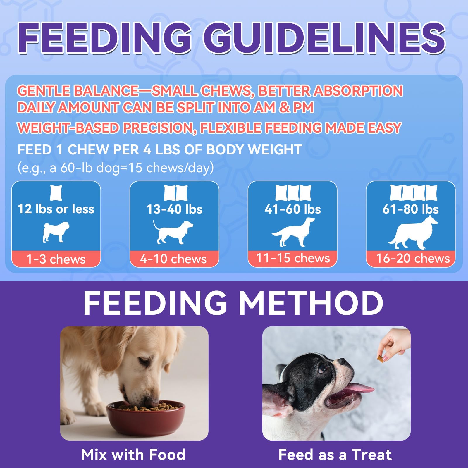 WEALLIN Probiotiques Chien – équilibre intestinal et absorption