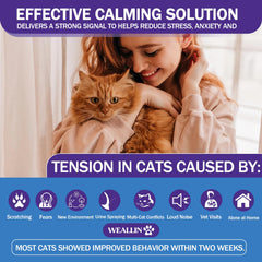 WEALLIN recharge diffuseur chat compatibilite universelle: s adapte a la plupart des tetes.