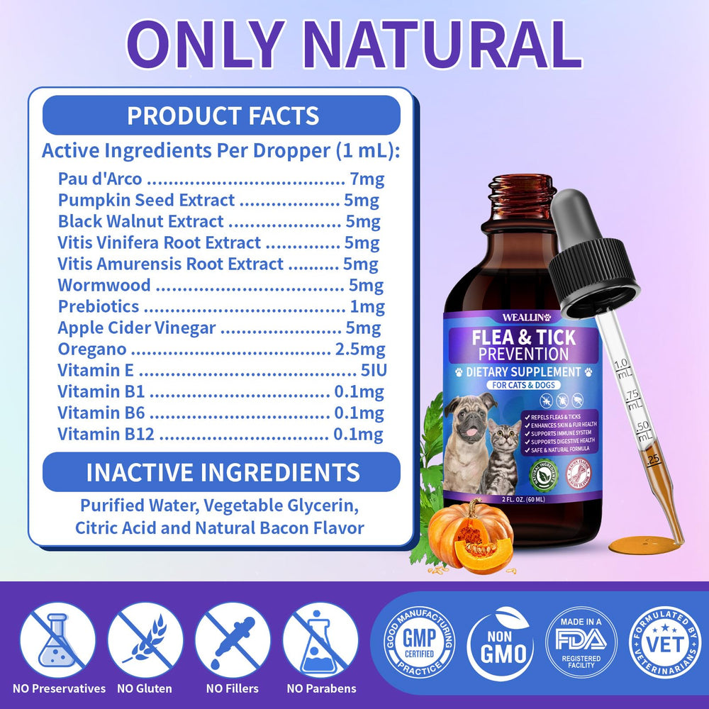 WEALLIN peau et pelage – nutriments soutenant la santé cutanée.