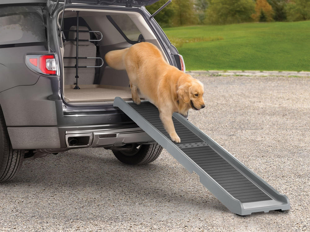 WeatherTech PetRamp capacité jusqu'à 300 lb, idéale pour grands chiens.